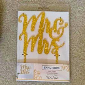 David Tutera cake topper